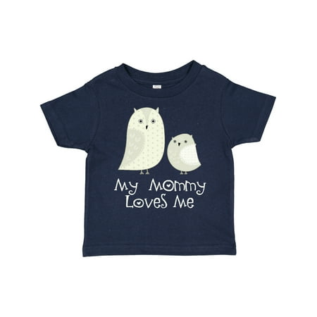 

Inktastic My Mommy Loves Me Owl Gift Toddler Boy or Toddler Girl T-Shirt