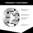 thumbnail image 3 of EZAccessory 4 Wheel Adapter 6x5.5 to 5x150 Fits 6 Lug Toyota Chevy & Mount 5 Lug Tundra Wheels, 3 of 6