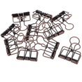 thumbnail image 1 of Binder Clips Alloy Metal Binder Clips for Office Use 10Pcs Paper Clamps, 1 of 5