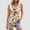 #04 Multicolor, variant on Womens Tank Tops Oversize Fashion Floral Print Shirts Summer Loose T-shirt Sleeveless Vest Round Neck Loose Casual Blouses Top