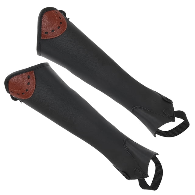 Half Chap, Bottom Snap Closure Equestrian Half Chap Beautiful Super-fitting Strong Grip For Children For Equestrian Practice For Kids For Horse Riding CS
