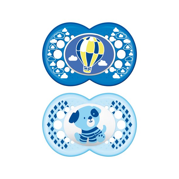 MAM Original Pacifier, 6+ Months, Boy, 2 Pack