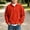Red, variant on LEKWK Boys Sweatshirts Lapel Buttons Casual Pullovers Long Sleeve Fall Lightweight Sweatshirt Loose Fit Waffle Knit Soft Hoodless Pullover Winter School Outdoors Sweater