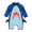 Blue, variant on Toddler Baby Swimsuits One Piece Shark Shape Set Infant Boy's UPF 50+ Sun Protection Swimwear Zipper Up Surfing Hoodies Swimsuit Rash Guard Sets Size 4-5 Years