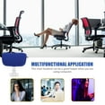 thumbnail image 2 of FOMIYES 1Pcs Ergonomic Office Chair Headrest Adjustable Neck Support Fabric Plastic Royal Blue 26.20X14.00X9.00CM, 2 of 8
