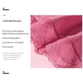 thumbnail image 6 of Baywell Women 3 Pieces Lace Underwear Sexy Breathable Hipster Panties Stretch Seamless Bikini Briefs Pink S-XL, 6 of 7