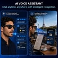 thumbnail image 5 of CamelParty AI Smart Glasses with 8MP Camera, Video Recording Sunglasses with Real-Time Translation, AI Voice Assistant, Bluetooth, WI-FI, Hands-Free Calls & Music, Gifts for Men Women, 5 of 8