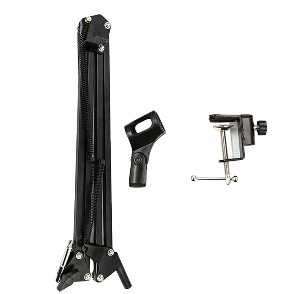 LeeQinersw Broadcasting Record Condenser Microphone Stand Adjustable Mic Bracket NB-37