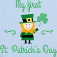 thumbnail image 2 of CafePress - My First St. Patrick's Day Long Sleeve Infant Body - Long Sleeve Cotton Baby Bodysuit, 2 of 4