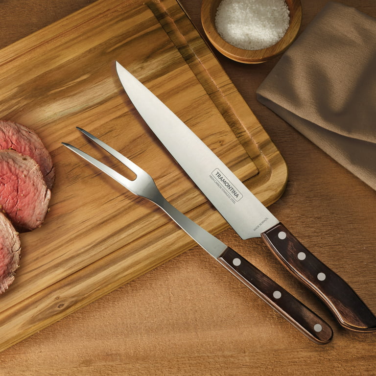 Tramontina Gift Set - Teak Board & Universal Kitchen Knife LANDHAUS -  Interismo
