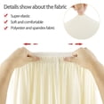 thumbnail image 3 of Tub Chair Cover Club Chair Slipcover for Armchairs Stretch Armchair Slipcover Club Chair Protector Machine Washable, 3 of 7