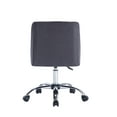 thumbnail image 4 of Porthos Home Nisa Fabric Armless Office Chair with Chrome Base, 4 of 6