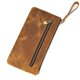 thumbnail image 4 of Estuche de Cuero - Hecho a Mano con Cremallera - Belleza Duradera - Elegante - Práctico - Estuche - Estuche para Lápices Escolar u Oficina - Diseño Único - Bolsillo Lateral - Llavero, 4 of 5