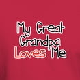 thumbnail image 3 of CafePress - My Great Grandpa Loves Me Dark T Shirt - Men's Classic Graphic Cotton T-Shirt, 3 of 4