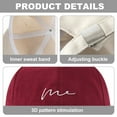 thumbnail image 3 of Gorra de béisbol ajustable de 54 a 60 cm, circunferencia de cabeza grande, gorra para hombre y mujer, gorra deportiva con protección solar, 3 of 5