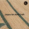 thumbnail image 4 of Jaipur Art And Craft Runner Scallop Hand Braided Jute Area Rug for Entryway (2x12 Sq ft), 4 of 5