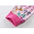 thumbnail image 7 of FEDPOP Toddler Girls Pajamas Bamboo Viscose Kids Snug fit Heart Printed Pjs 2pcs Valentines Day Set 5T, 7 of 7