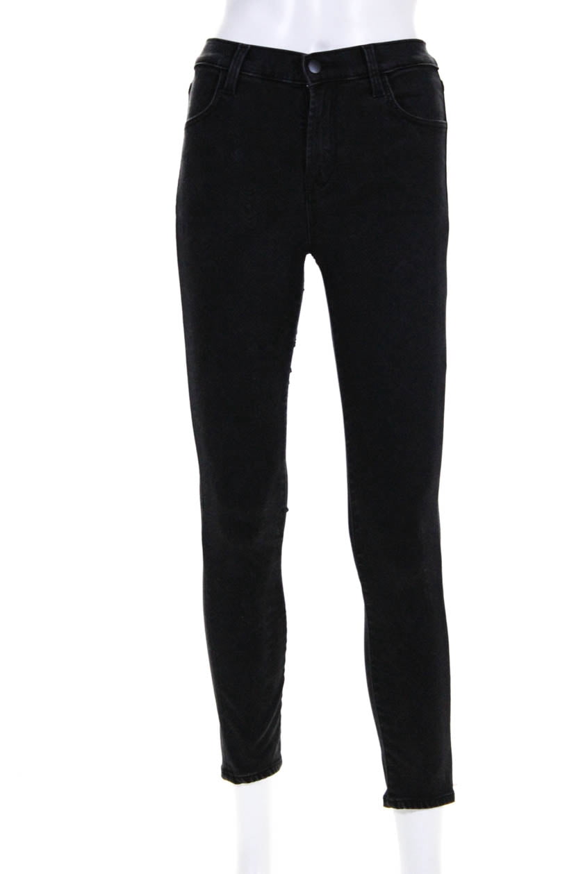 Pre-owned|J BRAND Womens Python Alana Skinny Jeans Black Size 25 11351656 -  Walmart.com