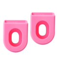 thumbnail image 2 of Funda Protectora Zulema de Silicona para Manivela de Bicicleta Rosa 2 Piezas, 2 of 8