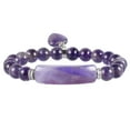 thumbnail image 3 of IEFSHINY Healing Stone Bracelet for Women Beads Chakra Energy Heart Charm Bracelet Handmade Jewelry Gifts, 3 of 5