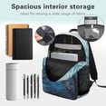 thumbnail image 3 of Jeiento Kids Backpack And Lunch Box Set 4 Piece 17 Inch White Shark Water-Resistant Polyester School Supplies for Elementary Boys, Includes Pencil Case, Bookmark, 3 of 7