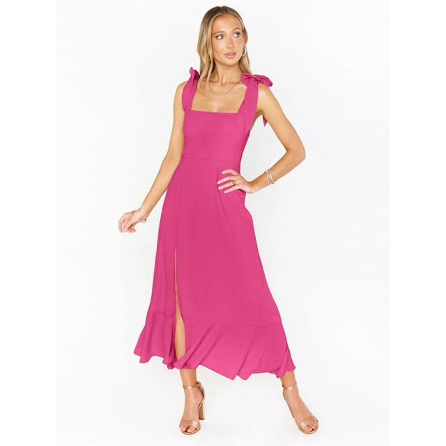 Nouvelle Robe-jupe d'Été Élégante à la Mode avec Fente