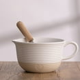 thumbnail image 2 of Mason Cash Rustic Charm 2 Qt. Batter Bowl, 2 of 4