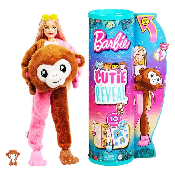 Muñeca Barbie Reveal Animales De La Selva