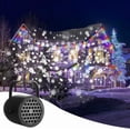 thumbnail image 1 of LED Christmas Projection Lamp, Snowflake Projector Light USB Powered, Holiday Projector Lights for Living Room, Perfect Christmas Decorations for Outdoor Indoor Home Garden, 1 of 7