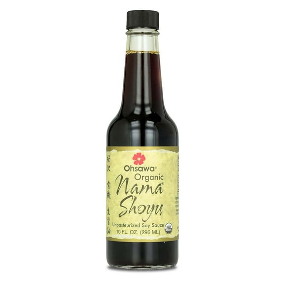 Gold Mine Natural Food Co - Nama Shoyu, Unpasteurized Soy Sauce, Japanese Fermented, Rich Probiotics, Non-GMO - 10 oz Bottle for Sushi