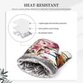 thumbnail image 5 of Disketp Bird And Floral Oven Mitts And Potholders Bbq Gloves-Oven Mitts And Pot Holders With Recycled Infill Silicone Non-Slip Cooking Gloves For Cooking Baking Grilling, 5 of 9
