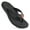 Black, variant on Solace Arch Support Orthotic Lightweight Cushioning Flip Flops for Women
