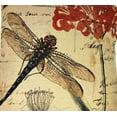 thumbnail image 4 of DaDa Bedding Set of 2-Pieces Dragonfly Dreams Nature Garden Tapestry Throw Pillow Covers w/ Inserts - 18" x 18", 4 of 5