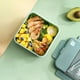 thumbnail image 5 of Fiambrera de plástico apta para microondas, recipiente bento portátil con tapa hermética para estudiantes, adultos y comidas de oficina. Fácil de recalentar y transportar. Aestivo | Verde |, 5 of 7