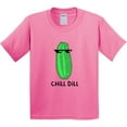 thumbnail image 3 of Inktastic Chill Dill Youth T-Shirt, 3 of 5
