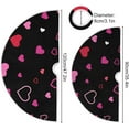 thumbnail image 3 of GZHJMY Love Heart Christmas Tree Skirt 36", Valentine's Day Tree Skirt Double Layers Polyester Easter Tree Skirt for Valentine's Day Holiday Party Decoration, 3 of 6