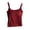 Wine, variant on Women's Summer Outerwear Vest with Integrated Support Sling and Removable Chest Pads for Comfort