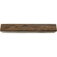 thumbnail image 4 of Ekena Millwork 4"W x 6"H x 24'L 3-Sided (U-beam) Riverwood Endurathane Faux Wood Ceiling Beam, Premium Aged, 4 of 12