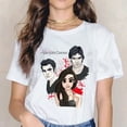 thumbnail image 3 of The Vampire Diaries Harajuku 90s Printed Graphic Short Sleeve Female Tops Tees Harajuku  VintageT Shirts Women's T-shirt, 3 of 28