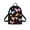 Butterfly Pattern, variant on Piano Keys Musical Notes Mini Backpack with Zipper Lightweight Small Backpack for Travel, Polyester Travel Backpack for Shopping