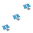 thumbnail image 2 of Vogacara 2X coches de control remoto Brazo oscilante del coche delantero Servicio de larga duración Brazos de suspensión RC duraderos Reemplazo para Type1 NO1 Vogacara CBP203176, 2 of 6
