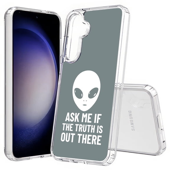 TalkingCase Slim Fit Phone Case Compatible for Samsung Galaxy S25 Plus(Not S25/ S25 Ultra), Alien Know Truth Print, Lightweight,Flexible, USA Print