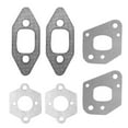 thumbnail image 1 of 2 Sets Chainsaw Intake Manifold Carburetor Muffler Gasket Kit for P350 Partner 350 351 Replacement Lawn Mower Part, 1 of 7