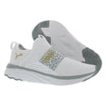 thumbnail image 4 of Puma Softride Sophia Wild Lpro Womens Shoes Size 7.5, Color: White/Grey, 4 of 5