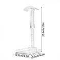 thumbnail image 3 of Honmine Multi Functional Headphone Storage Stand, Desktop Headset Hanger Holder, Organizer for Gaming Headset, Office, Home, Desk Accessory, 3 of 6
