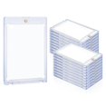 thumbnail image 1 of 25pc Magnetic Card Holder 35pt,Card Case Holder Card Protectors Hard Plastic,Card Sleeves Display Case for Baseball Card, 1 of 5