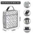 thumbnail image 3 of Tropical Bird Insulated Lunch Box Men Reusable Lunch Bag with Water Bottle Holder Lunch Box Containers Work Hiking, 3 of 6