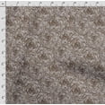 thumbnail image 4 of Soimoi Floral Printed,Cuddle Minky Fabric Sewing Fabric By The Yard- 56 Inch WideDecorative Plush Soft Fabric Baby Garments Toys And Blankets-Brown, 4 of 5