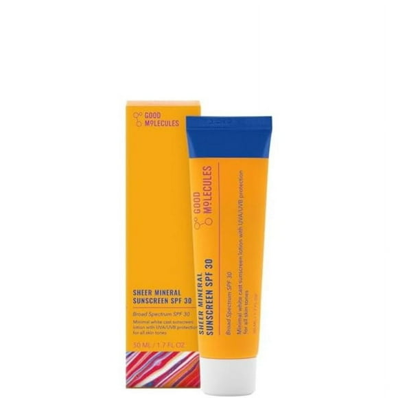 Good Molecules Protector Solar Sheer Mineral SPF 30 50 ml.
