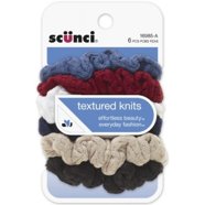 Scunci Soft Scrunchies for Thick Hair, 6 count - Walmart.com